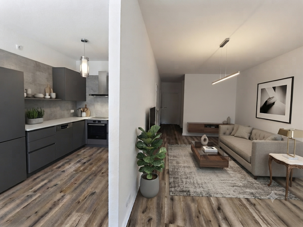 Helle 3-Zimmer-Wohnung 69qm - Photo 2