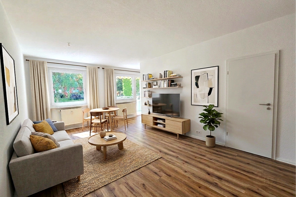 Helle 3-Zimmer-Wohnung 69qm - Photo 3