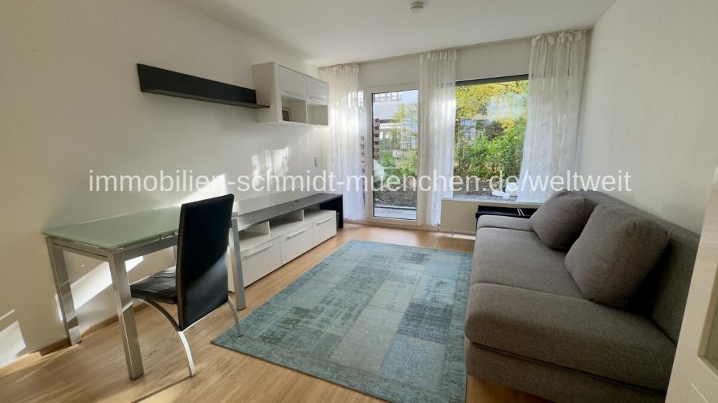 München-Au: Modernes, möbliertes 1-Zimmer-Apartment mit Südwest-Terrasse - Photo 1