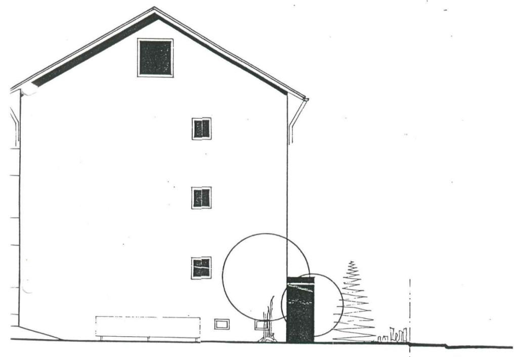 Ansicht von Westen