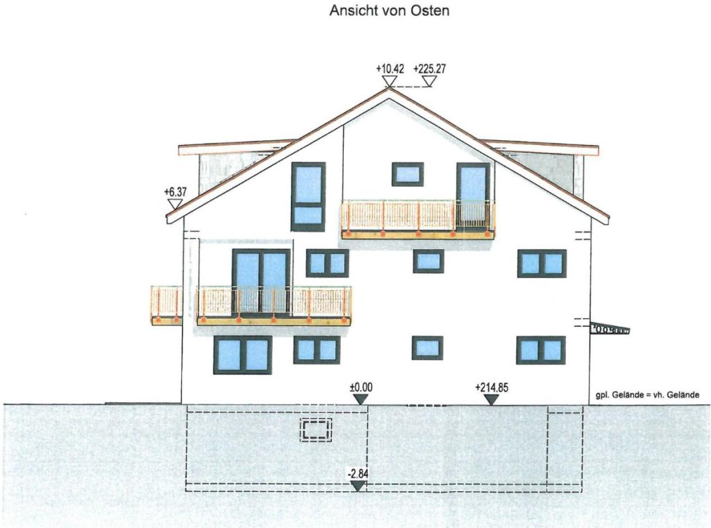 Ansicht von Osten