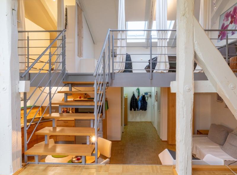 Wohnen in der City - Maisonette - Dachgeschoßwohnung - Foto 3