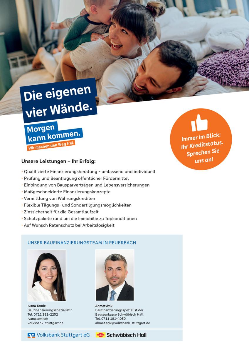 Ihre Baufinanzierungsberater in Feuerbach
