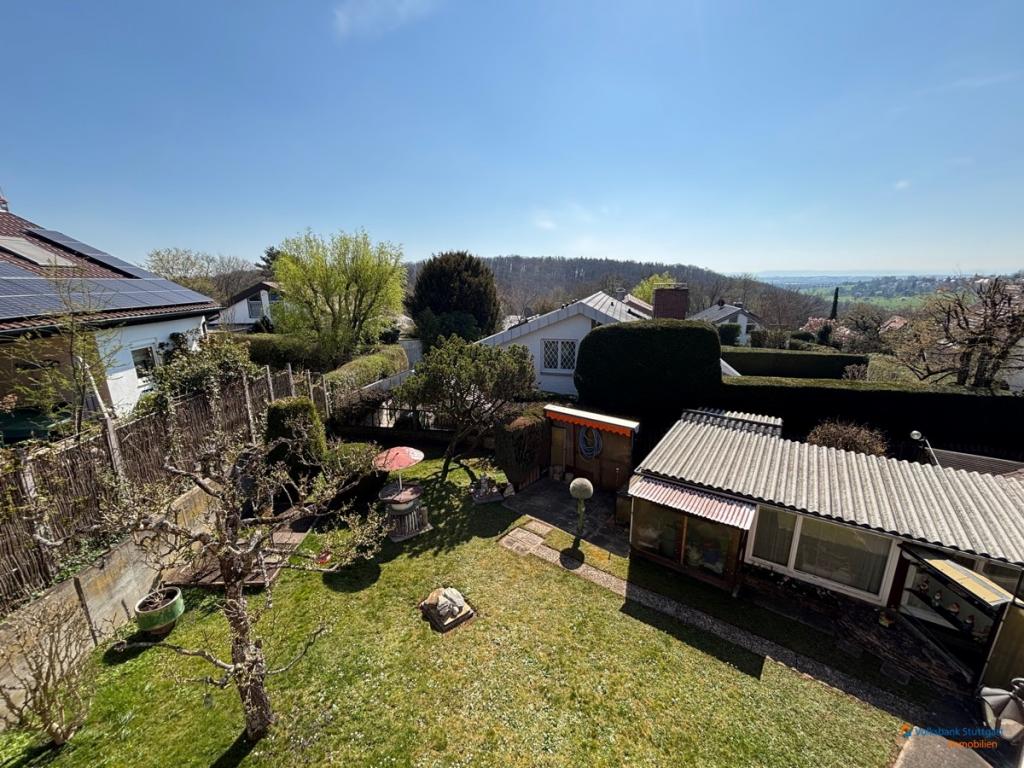 Blick auf den Garten