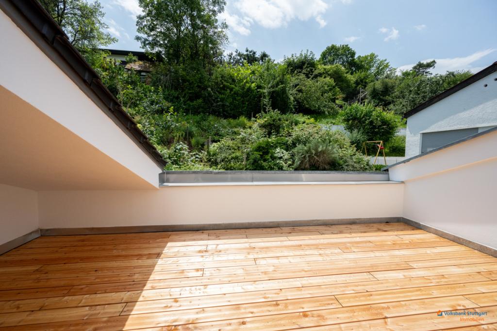 4.Obergeschoss rechts Maisonette // Dachterrasse