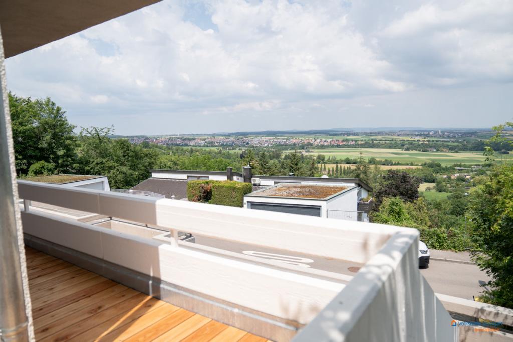 3.Obergeschoss rechts Maisonette // Ausblick 