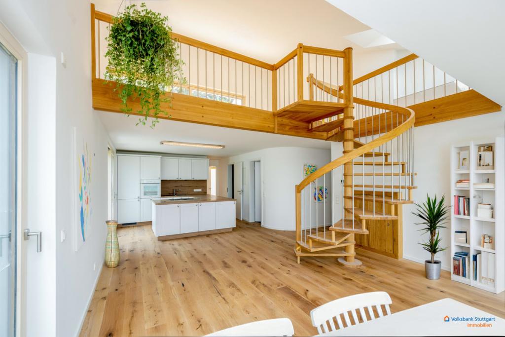 3.Obergeschoss links Maisonette //  Wohn-/ Essbereich