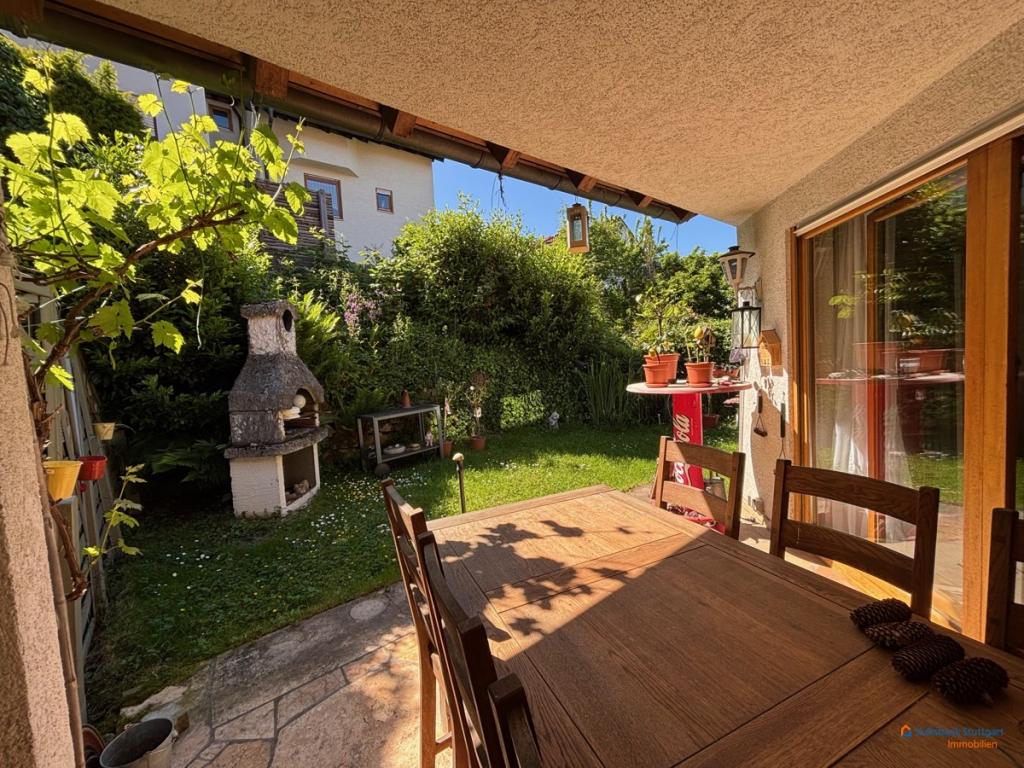 überdachte Terrasse