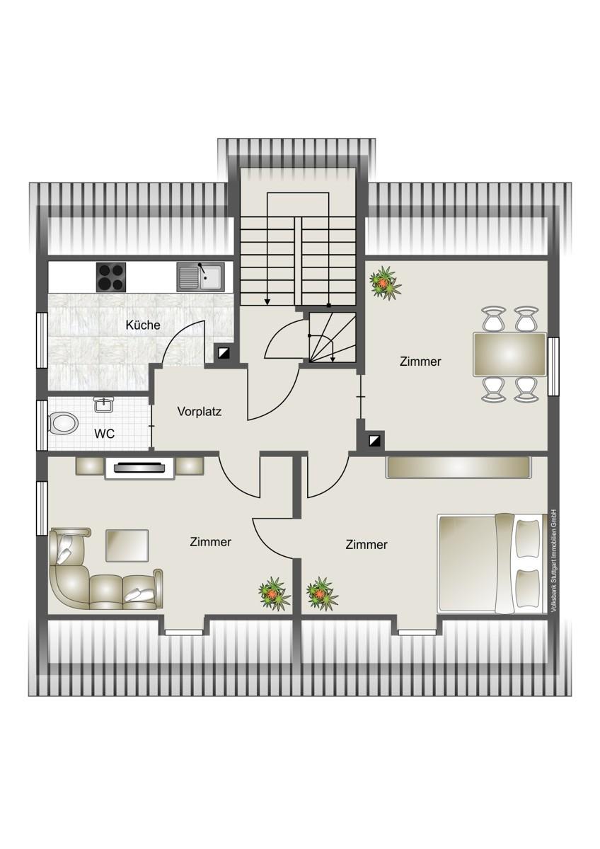 Grundriss DG