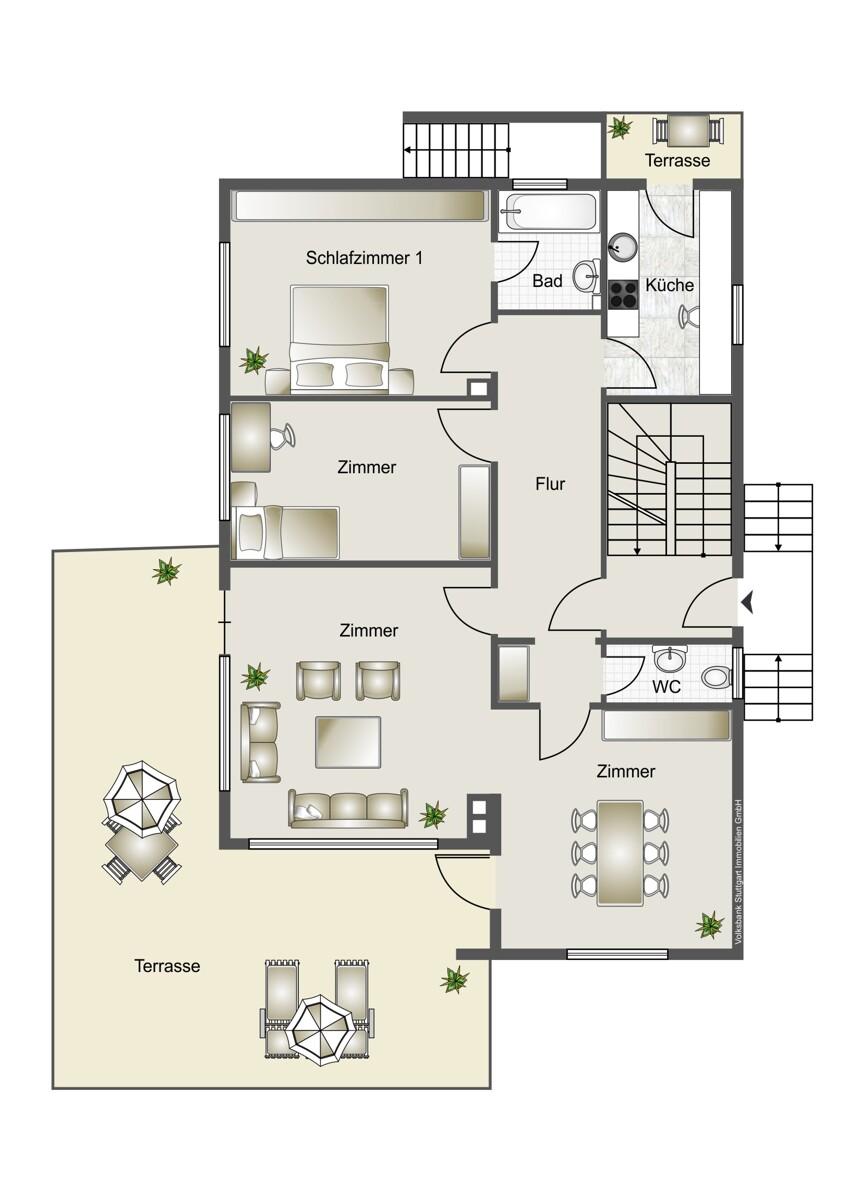 Grundriss Erdgeschoss