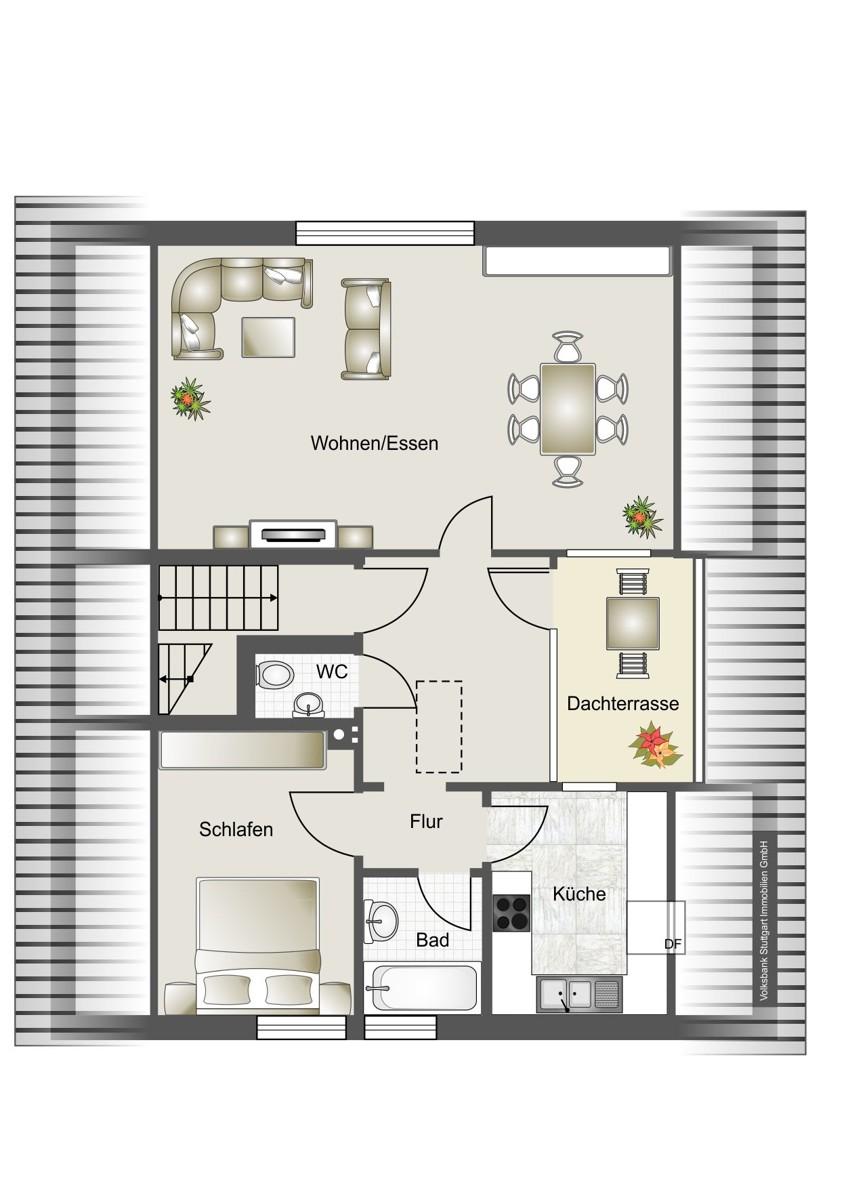 Grundriss Wohnung