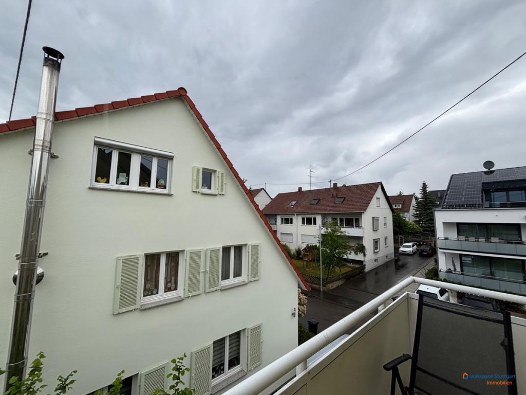 Aussicht vom Balkon
