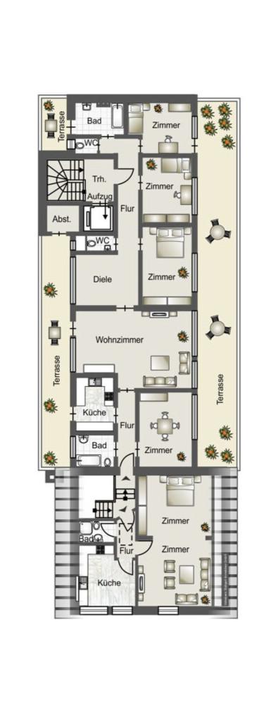 Grundriss Dachgeschoss