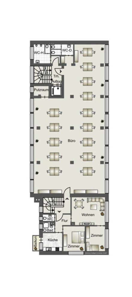 Grundriss 2.Obergeschoss