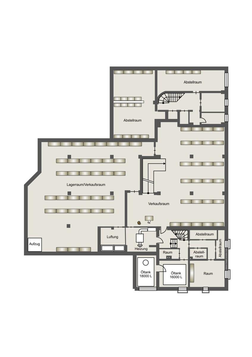 Grundriss Untergeschoss