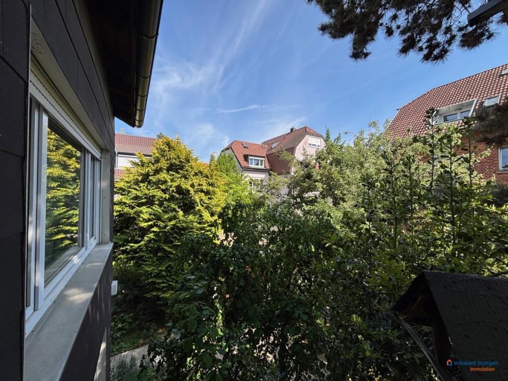 Ausblick Balkon