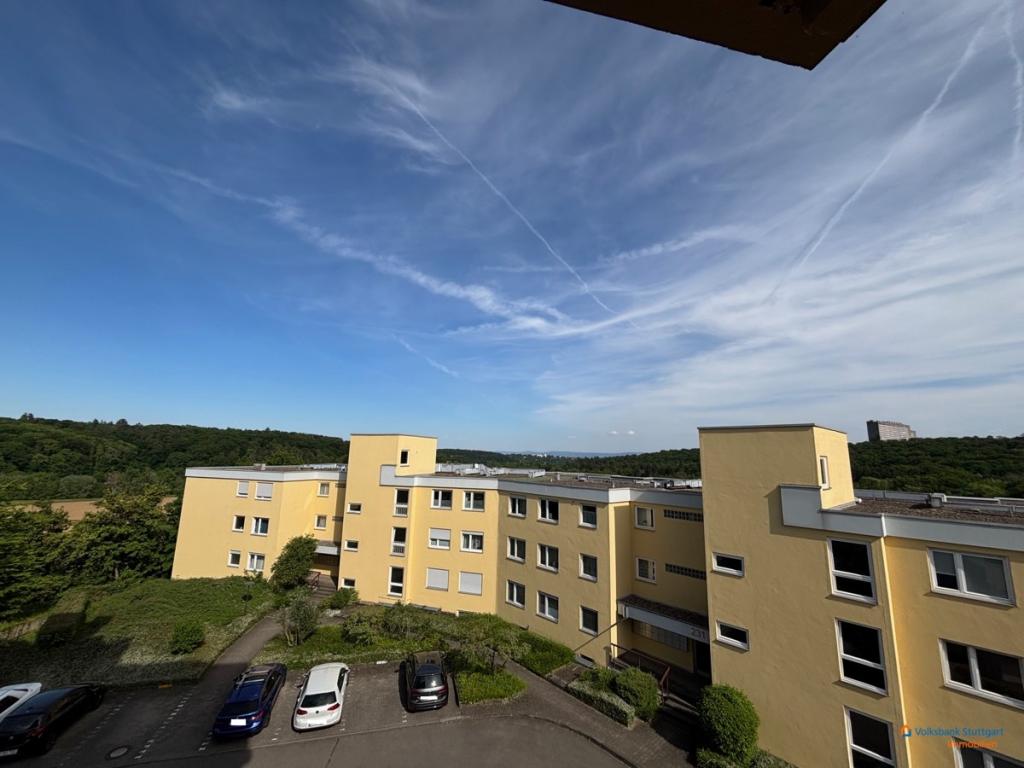 Blick vom Balkon