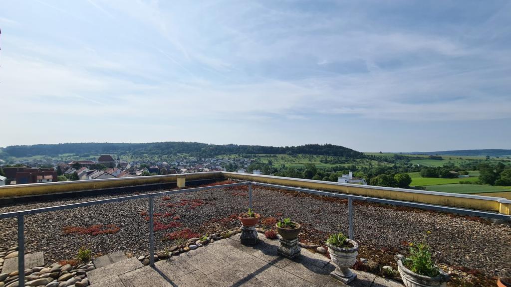 Aussicht von der Dachterrasse