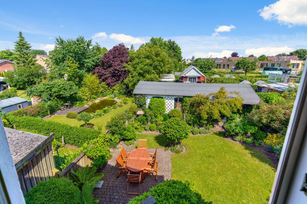 Blick über den Garten