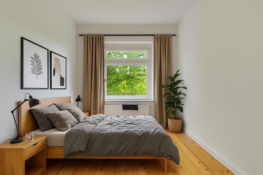 Bsp.: Visualisiertes Schlafzimmer