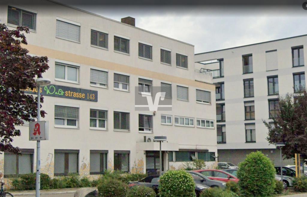 Blick auf die Waldstraße