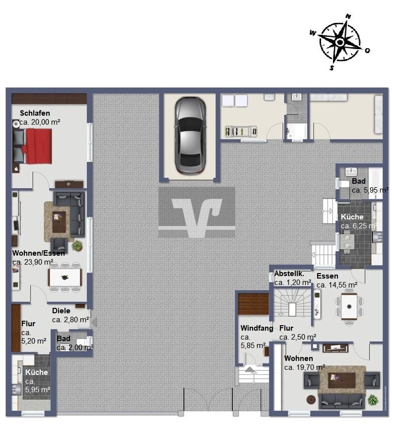 Grundriss Erdgeschoss