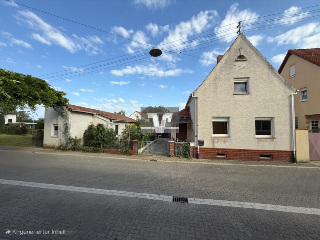 Frontansicht mit Einfahrt