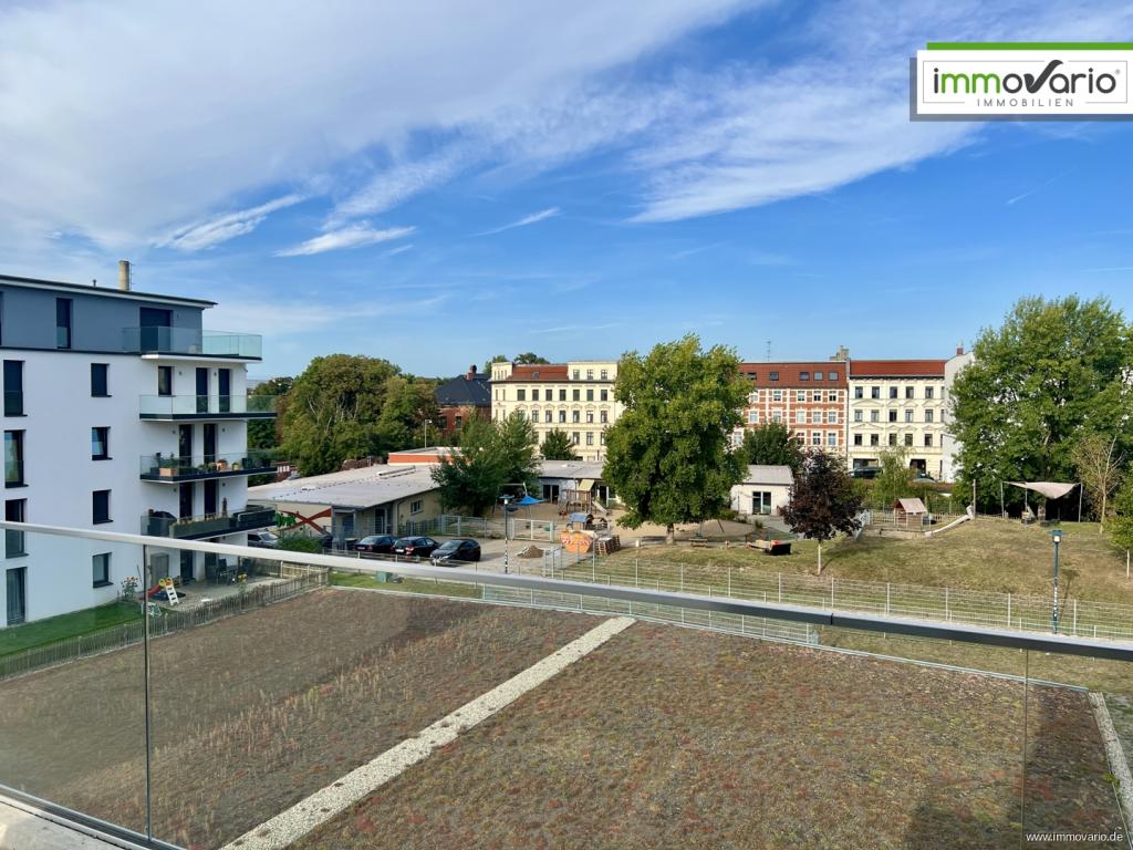 Aussicht vom Balkon