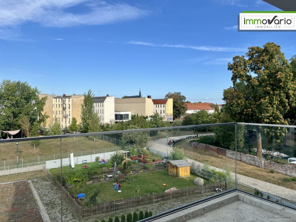 Aussicht vom Balkon
