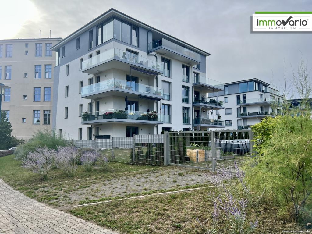 Moderne 4-Raum-Wohnung mit großem Balkon, Fußbodenheizung, Wanne, Dusche, Aufzug, TG-Stellplatz - Photo 4