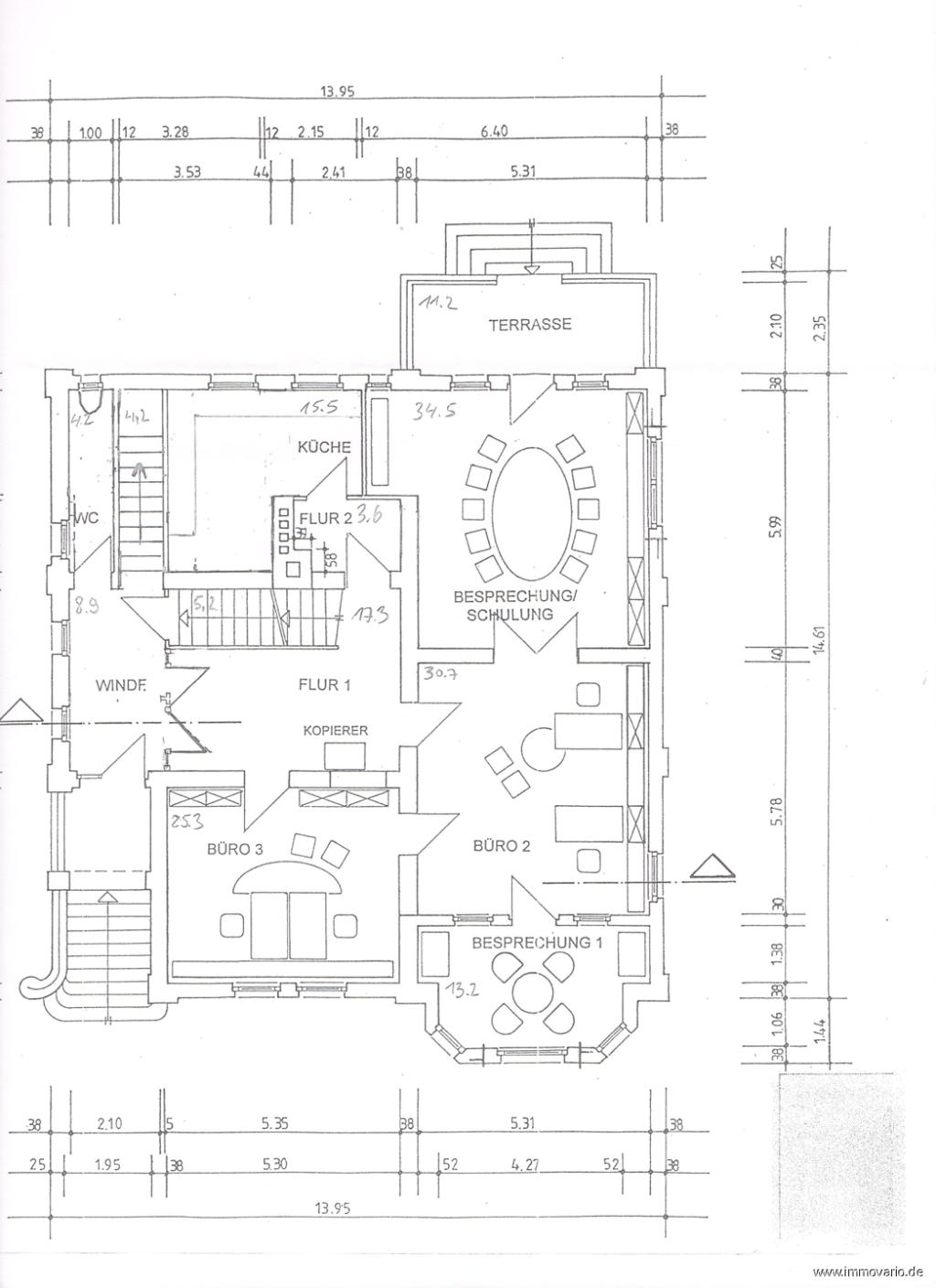 Grundriss Hochparterre