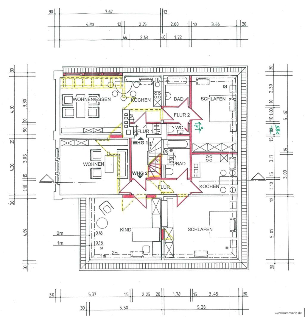 Grundriss Dachgeschoss