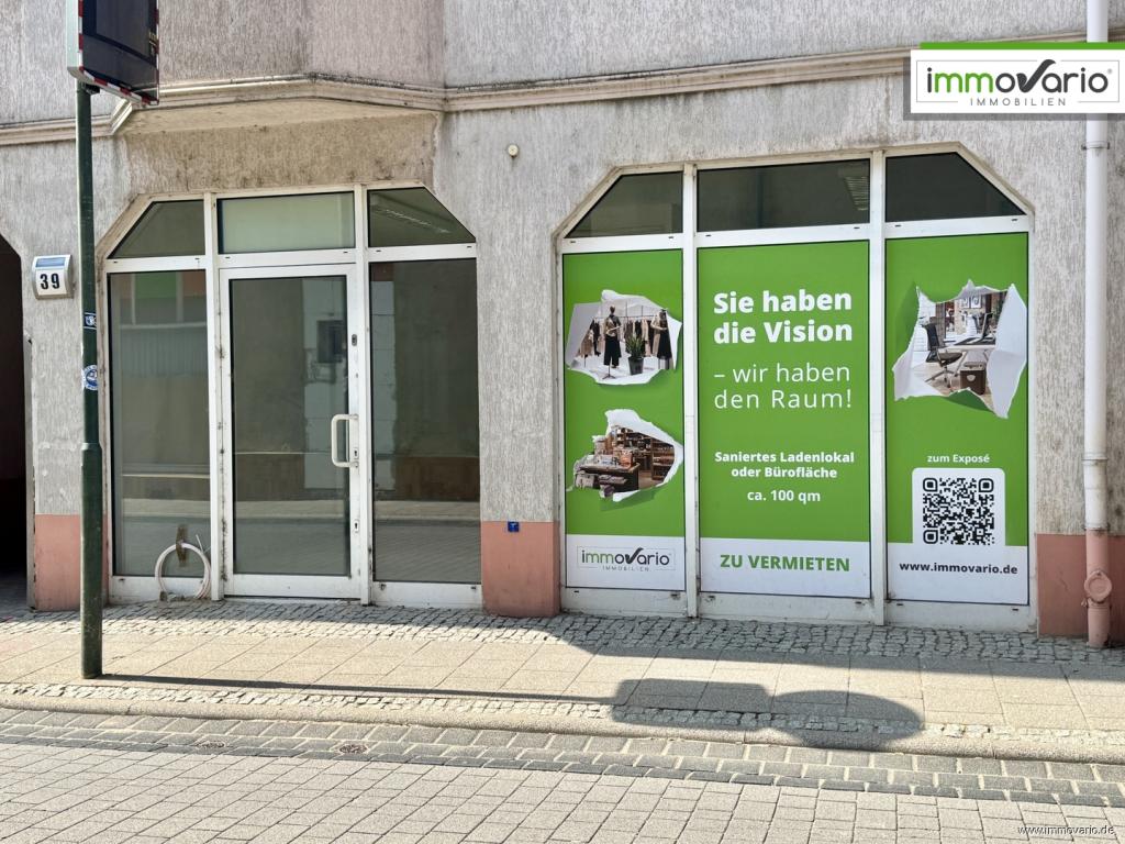 Schaufenster Straßenseite