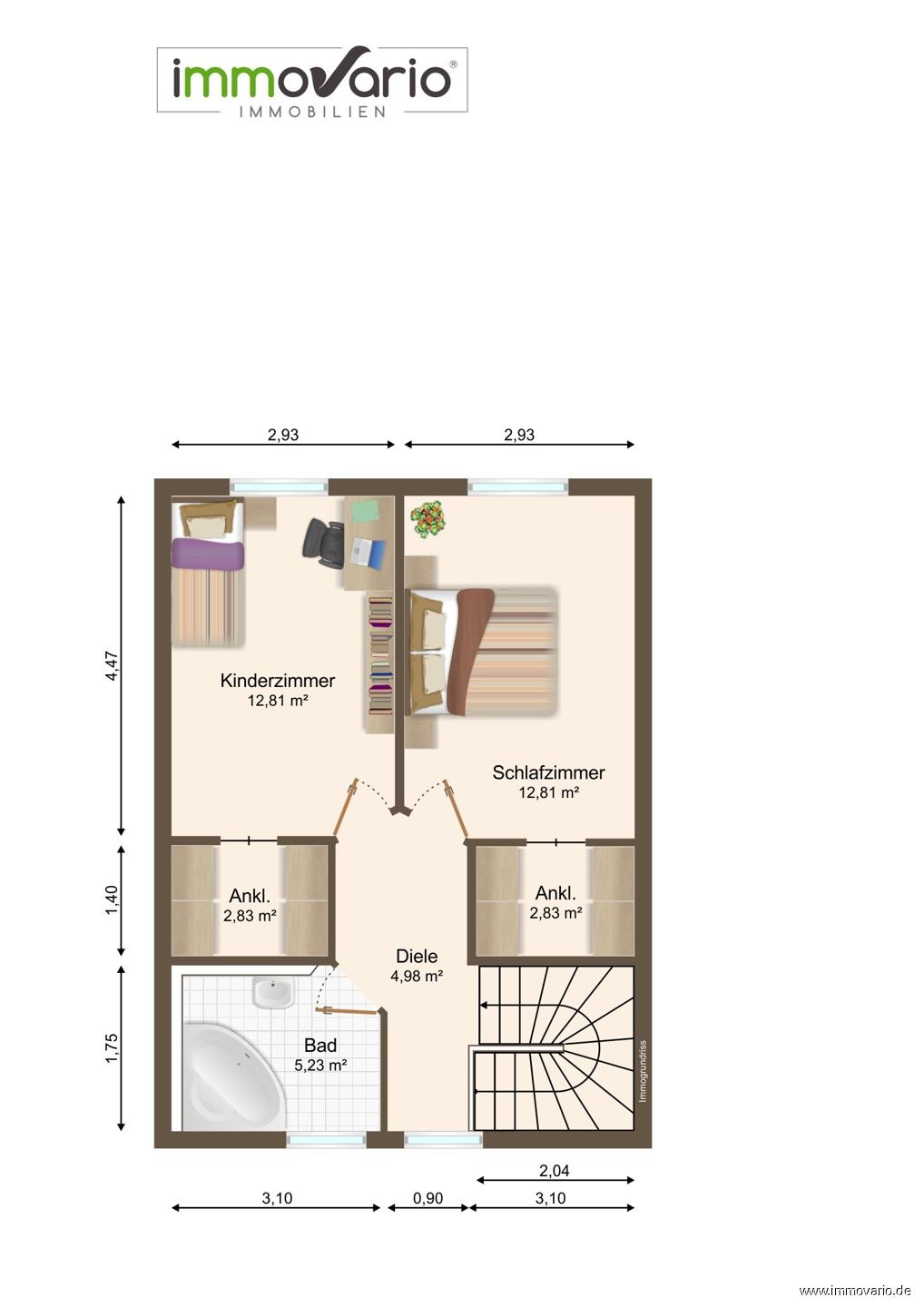 Grundriss Dachgeschoss