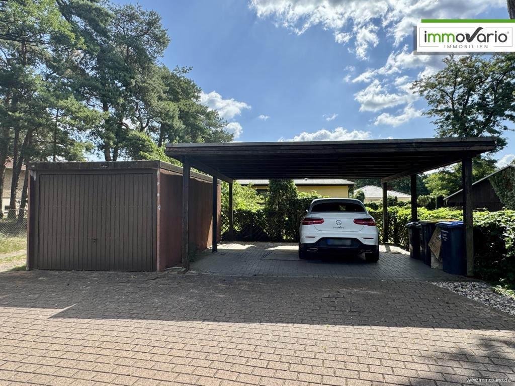 Doppelcarport & Garage 1