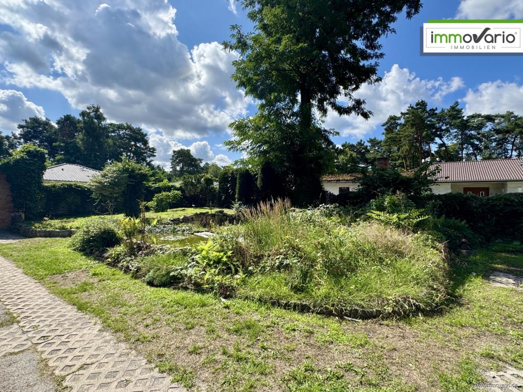 Garten mit Teich