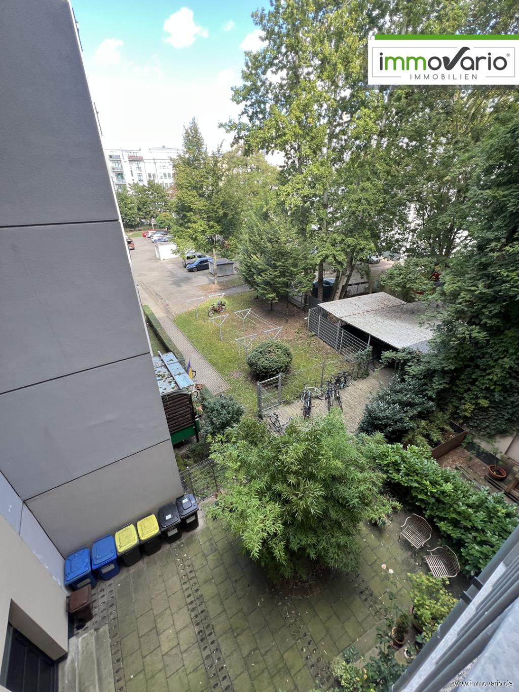 Blick zum Hof