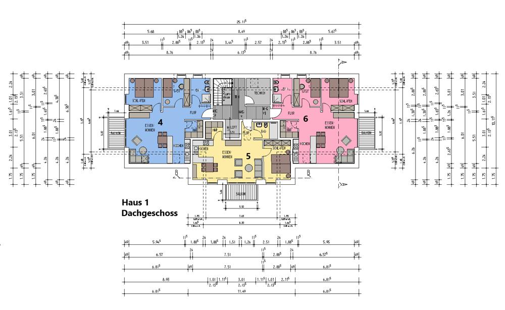 Grundriss DG Haus 1