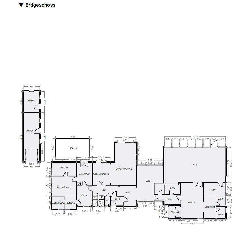 Grundriss EG