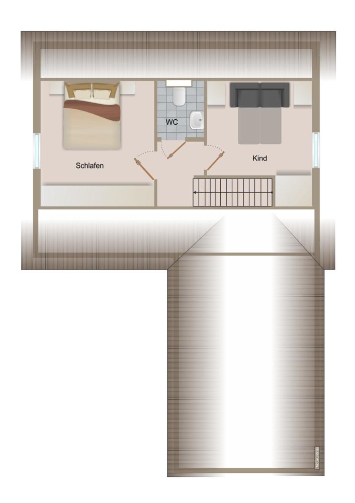 Grundriss DG