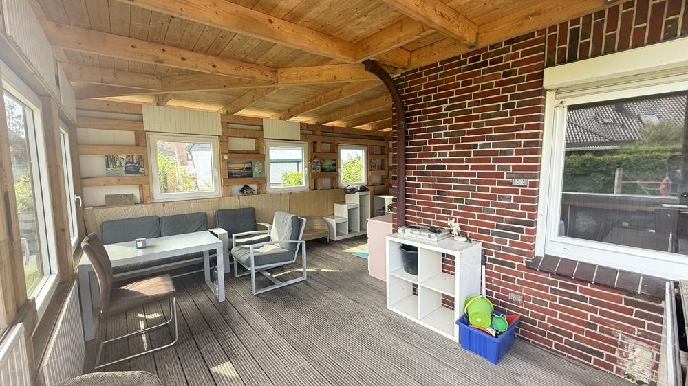 Überdachte Terrasse