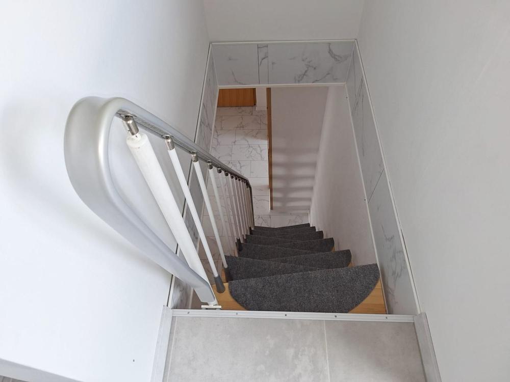 Treppe ins Dachgeschoss