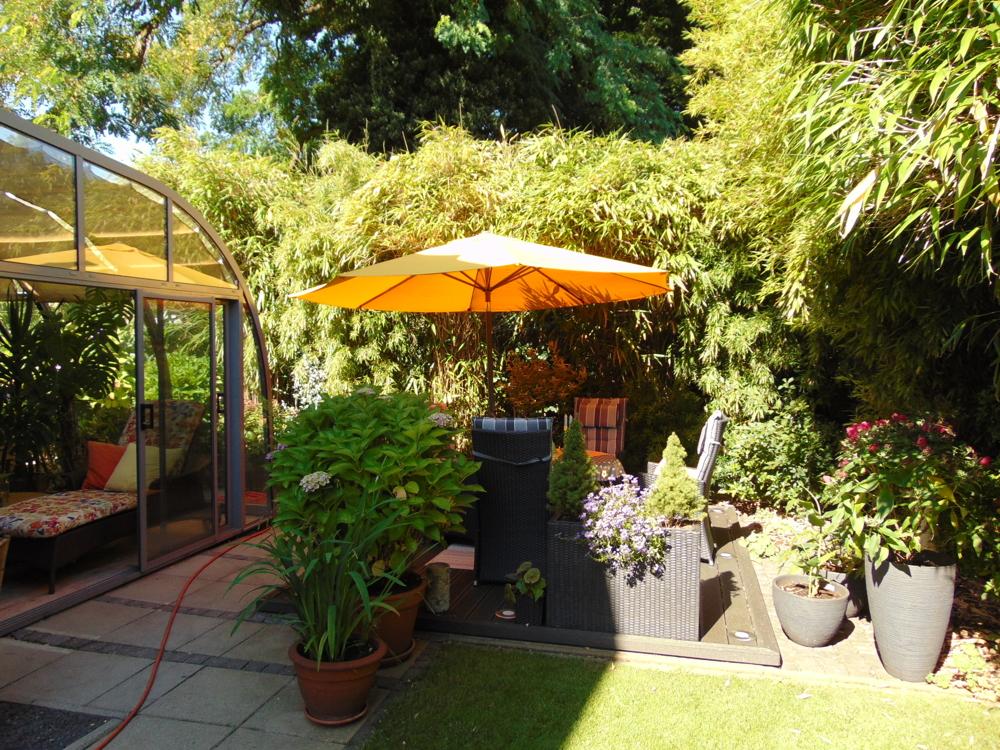 Terrasse hinten