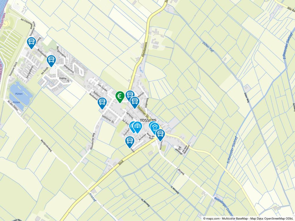 Geolyzer Kartenausschnitt