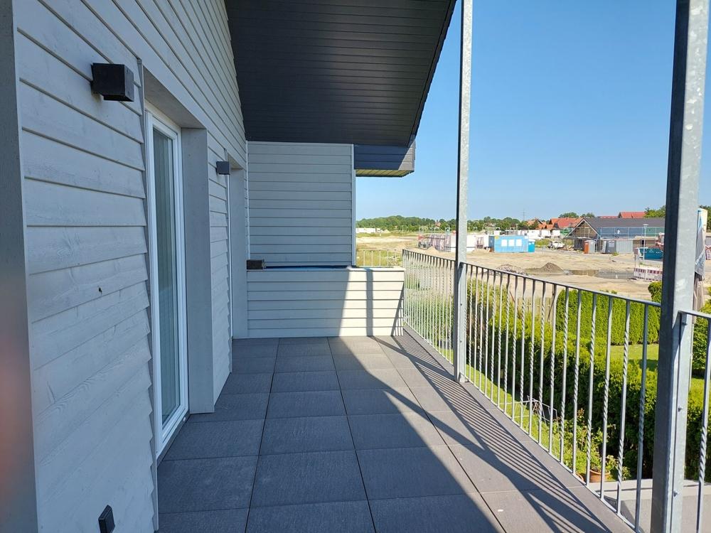 überdachter Balkon