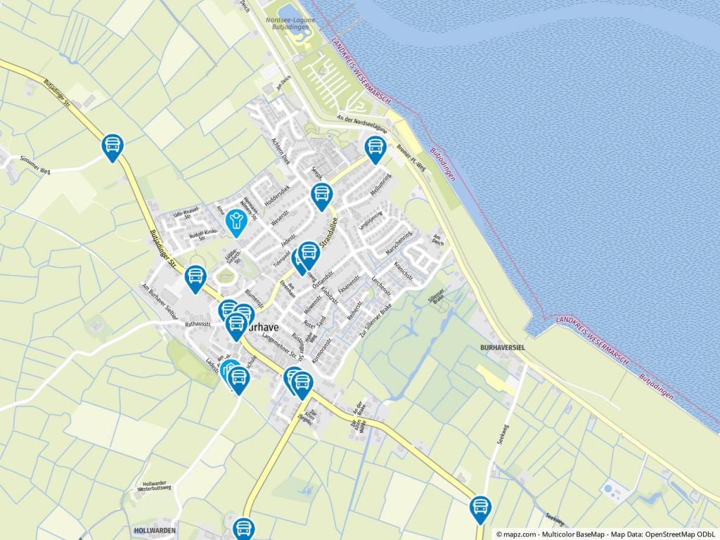 Geolyzer Kartenausschnitt