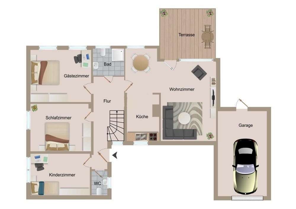 Grundriss EG