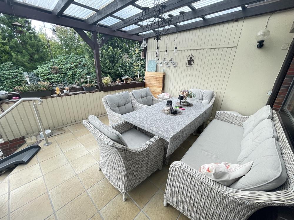 Überdachte Terrasse