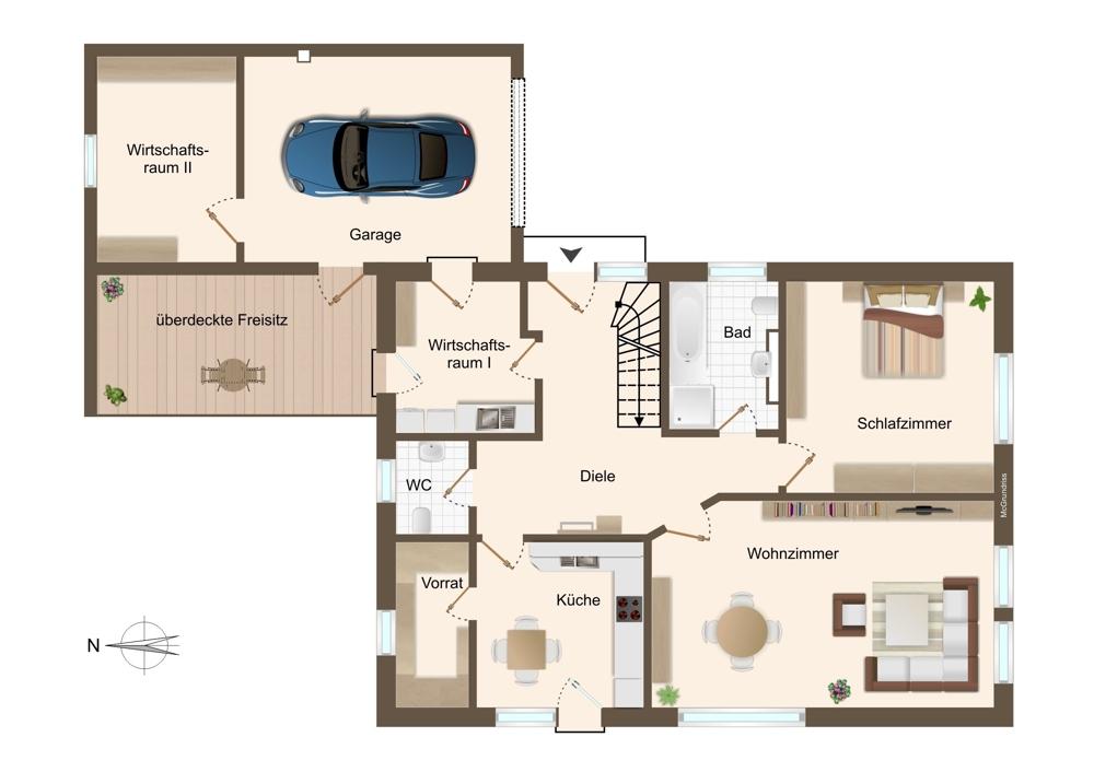 Grundriss EG