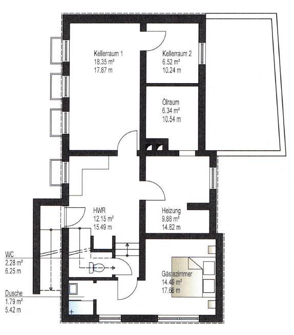 Grundriss Keller
